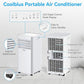 YTE 12000 BTU Portable Air Conditioners Cool Up to 550 Sq.Ft,3-in-1 AC Unit with Remote Control/LED Display/Installation Kits & Screwdriver/24Hrs Timer for Home/Office,White, A016BS