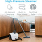 YTE Magnum PureClean Steam Cleaner with 17 Accessories, Multi-Purpose Household Rolling Steamer for Chemical-Free Deep Cleaning of Floors