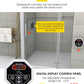 YTE 6KW Luxury Self-draining Steam Generator Shower Sauna Bath Home Steam Bath Spa Generator with waterproof Control