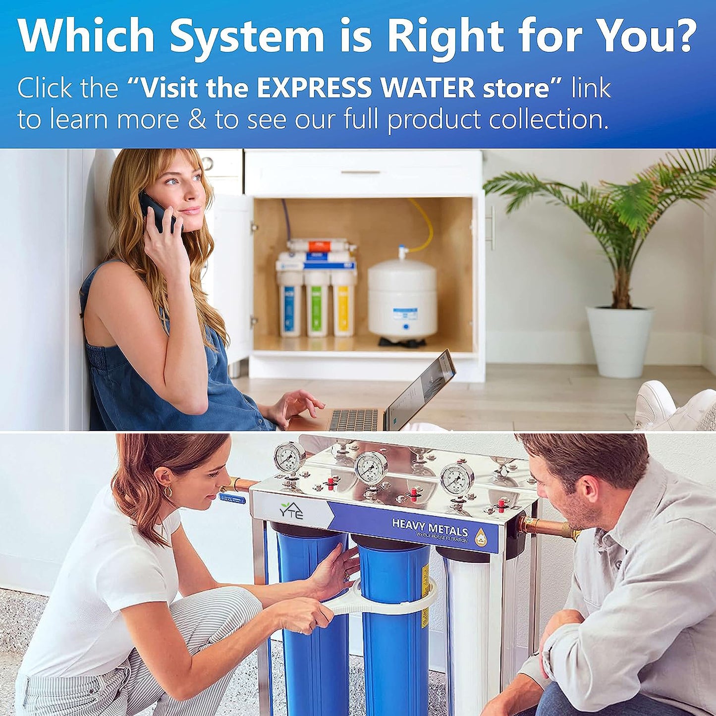 YTE Countertop Water Filter System – Hot, Room, Ambient Reverse Osmosis Water Filter System